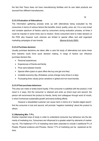 Dissertation MBA Marketing