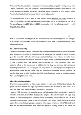 Dissertation MBA Marketing