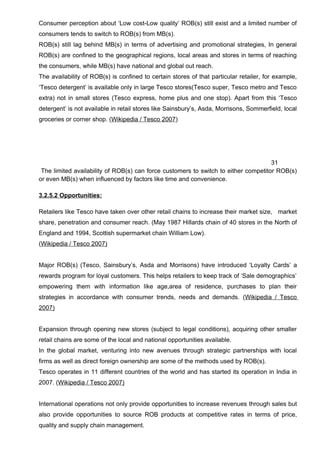 Dissertation MBA Marketing