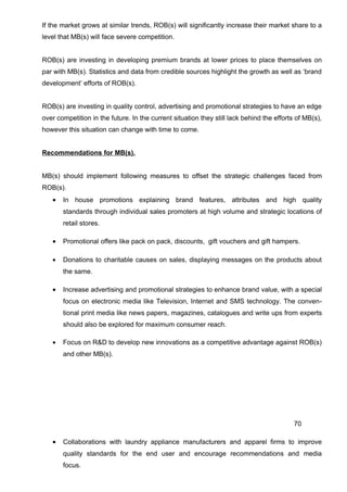 Dissertation MBA Marketing