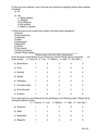 Dissertation MBA Marketing