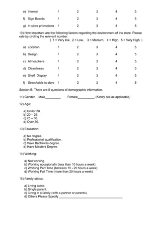 Dissertation MBA Marketing