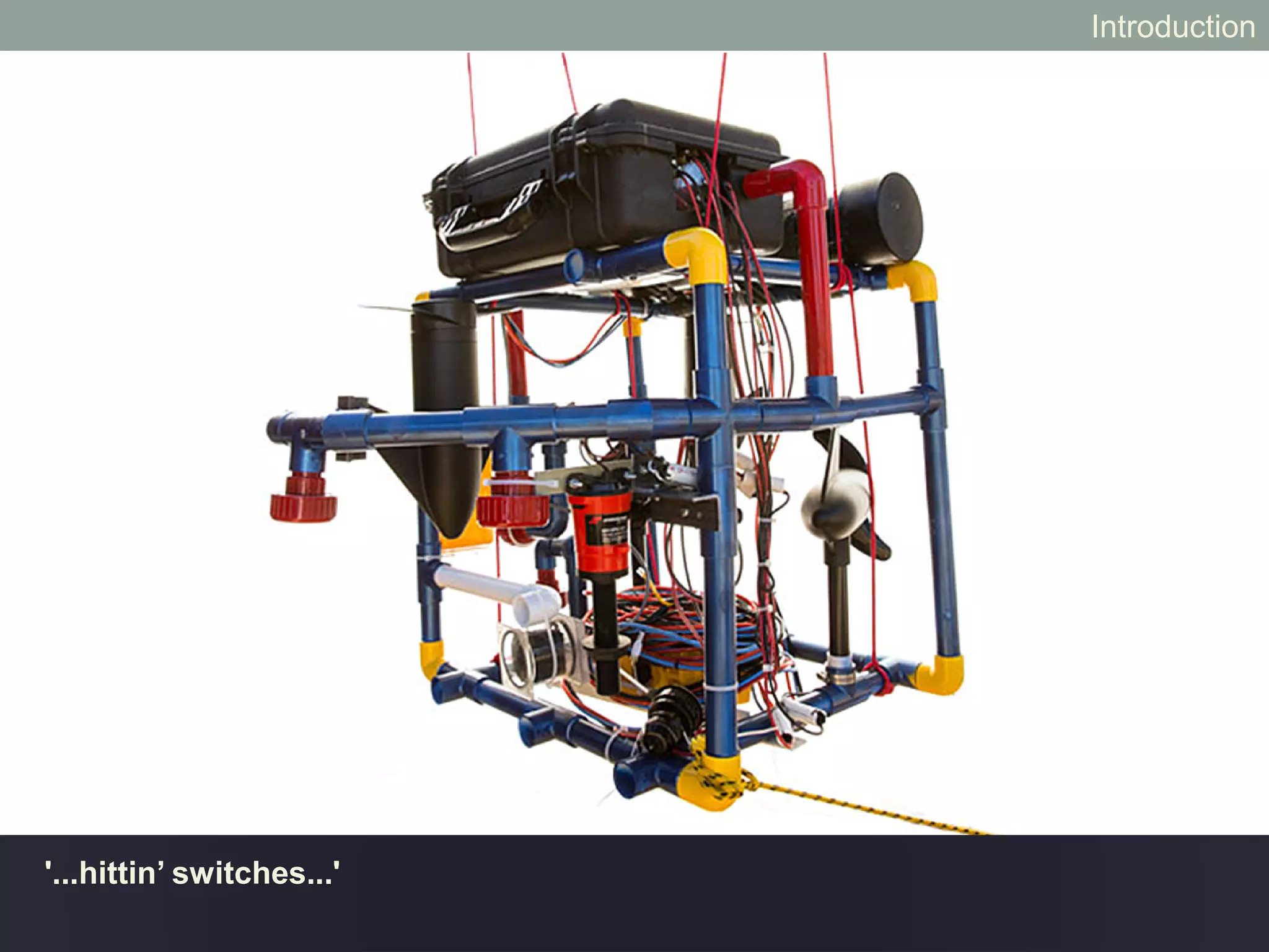 '...hittin’ switches...'
Introduction
 
