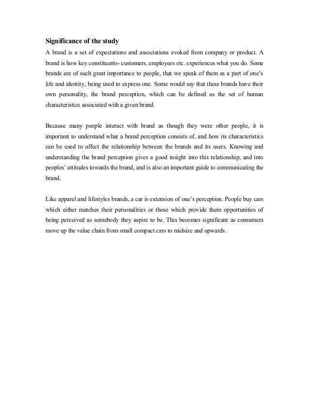 Questionnaire on consumer buying behaviour of cars picture