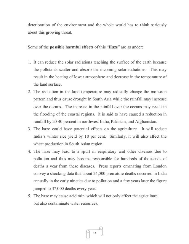 phd thesis on global warming