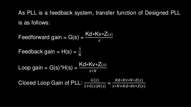 Phd thesis on pll