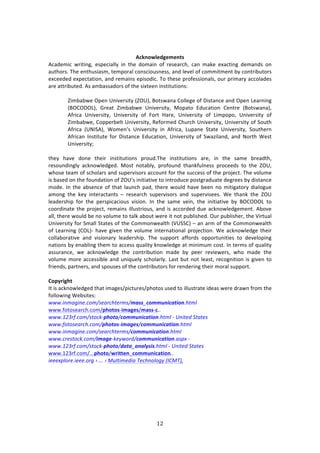 !#"
"
!
!
#LMNOPQ>RS>T>N=U!
./:'%27/! &$7371+[! %4P%/7:**K! 71! 3E%! '#2:71! #<! $%4%:$/E[! /:1! 2:0%! %X:/371+! '%2:1'4! #1!
:,3E#$4>!JE%!%13E,47:42[!3%2P#$:*!/#14/7#,41%44[!:1'!*%9%*!#<!/#22732%13!8K!/#13$78,3#$4!
%X/%%'%'!%XP%/3:37#1[!:1'!$%2:714!%P74#'7/>!J#!3E%4%!P$#<%447#1:*4[!#,$!P$72:$K!://#*:'%4!
:$%!:33$78,3%'>!.4!:28:44:'#$4!#<!3E%!47X3%%1!714373,37#14!!
!
n728:8&%!@P%1!`179%$473K!in@`j[!O#34&:1:!6#**%+%!#<!H743:1/%!:1'!@P%1!Q%:$171+!
iO@6@H@Qj[! ]$%:3! n728:8&%! `179%$473K[! Z#P:3#! F',/:37#1! 6%13$%! iO#34&:1:j[!
.<$7/:! `179%$473K[! `179%$473K! #<! "#$3! Y:$%[! `179%$473K! #<! Q72P#P#[! `179%$473K! #<!
n728:8&%[!6#PP%$8%*3!`179%$473K[!D%<#$2%'!6E,$/E!`179%$473K[!`179%$473K!#<!C#,3E!
.<$7/:! i`_?C.j[! S#2%1R4! `179%$473K! 71! .<$7/:[! Q,P:1%! C3:3%! `179%$473K[! C#,3E%$1!
.<$7/:1! ?14373,3%! <#$! H743:1/%! F',/:37#1[! `179%$473K! #<! C&:e7*:1'[! :1'! _#$3E! S%43!
`179%$473Km!
!
3E%K! E:9%! '#1%! 3E%7$! 714373,37#14! P$#,'>JE%! 714373,37#14! :$%[! 71! 3E%! 4:2%! 8$%:'3E[!
$%4#,1'71+*K! :/01#&*%'+%'>! Z#43! 1#3:8*K[! P$#<#,1'! 3E:10<,*1%44! P$#/%%'4! 3#! 3E%! n@`[!
&E#4%!3%:2!#<!4/E#*:$4!:1'!4,P%$974#$4!://#,13!<#$!3E%!4,//%44!#<!3E%!P$#A%/3>!JE%!9#*,2%!
74!8:4%'!#1!3E%!<#,1':37#1!#<!n@`R4!71737:379%!3#!713$#',/%!P#43+$:',:3%!'%+$%%4!8K!'743:1/%!
2#'%>! ?1! 3E%! :84%1/%! #<! 3E:3! *:,1/E! P:'[! 3E%$%! &#,*'! E:9%! 8%%1! 1#! 2737+:3#$K! '7:*#+,%!
:2#1+! 3E%! 0%K! 713%$:/3:134! o! $%4%:$/E! 4,P%$974#$4! :1'! 4,P%$974%%4>! S%! 3E:10! 3E%! n@`!
*%:'%$4E7P! <#$! 3E%! P%$4P7/:/7#,4! 9747#1>! ?1! 3E%! 4:2%! 9%71[! 3E%! 71737:379%! 8K! O@6@H@Q! 3#!
/##$'71:3%!3E%!P$#A%/3[!$%2:714!7**,43$7#,4[!:1'!74!://#$'%'!',%!:/01#&*%'+%2%13>!.8#9%!
:**[!3E%$%!&#,*'!8%!1#!9#*,2%!3#!3:*0!:8#,3!&%$%!73!1#3!P,8*74E%'>!@,$!P,8*74E%$[!3E%!M7$3,:*!
`179%$473K!<#$!C2:**!C3:3%4!#<!3E%!6#22#1&%:*3E!iM`CC6j!o!:1!:$2!#<!3E%!6#22#1&%:*3E!
#<!Q%:$171+!i6@QjW!E:9%!+79%1!3E%!9#*,2%!713%$1:37#1:*!P$#A%/37#1>!S%!:/01#&*%'+%!3E%7$!
/#**:8#$:379%! :1'! 9747#1:$K! *%:'%$4E7P>! JE%! 4,PP#$3! :<<#$'4! #PP#$3,1737%4! 3#! '%9%*#P71+!
1:37#14!8K!%1:8*71+!3E%2!3#!://%44!T,:*73K!01#&*%'+%!:3!27172,2!/#43>!?1!3%$24!#<!T,:*73K!
:44,$:1/%[! &%! :/01#&*%'+%! 3E%! /#13$78,37#1! 2:'%! 8K! P%%$! $%97%&%$4[! &E#! 2:'%! 3E%!
9#*,2%!2#$%!://%4478*%!:1'!,17T,%*K!4/E#*:$*K>!Q:43!8,3!1#3!*%:43[!$%/#+1737#1!74!+79%1!3#!
<$7%1'4[!P:$31%$4[!:1'!4P#,4%4!#<!3E%!/#13$78,3#$4!<#$!$%1'%$71+!3E%7$!2#$:*!4,PP#$3>!
!
)O<V?WS:=!!
?3!74!:/01#&*%'+%'!3E:3!72:+%4^P7/3,$%4^PE#3#4!,4%'!3#!7**,43$:3%!7'%:4!&%$%!'$:&1!<$#2!3E%!
<#**#&71+!S%8473%4!
===#1*2.+1*)#:32H-).(:,')(2-H8%..I1+88,'&1%/&+'#,'27!!
&&&><#3#4%:$/E>/#2^<:O=OUWWT;S>U^T;UUWL##!
===#%$J(4#:32H-'3:KL$4+/+H1+88,'&1%/&+'#,'27!W!M*1')/!&'.')-!!
===#43'3-).(:,#:32H$4+/+.L&8%(#.H1+88,'&1%/&+'#,'27!!
===#1*2.+1*)#:32H-).(:,')(2-H1+88,'&1%/&+'#,'27!!
===#:()-'3:K#:32H&8%(#LK)N=3(/H1+88,'&1%/&+'#.-<O!W!
===#%$J(4#:32H-'3:KL$4+/+H6%/%I%'%9:.&.#,'27!W!M*1')/!&'.')-!
&&&>-5B$<>/#2^>>><:O=O^P?W==>NpLOTTXNWL;=WON##!
1)))O<73()#1)))#3(+!P!###!P!Q67'12)/1.!R):,*373+N!SECQRTF!
!
!
!
!
!
!
 