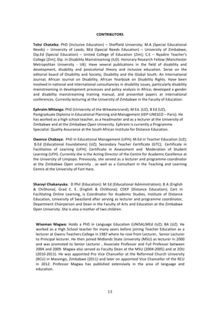 !$"
"
!
)'*".3$0"'.+!
"UW=UW! ):;=;WM;F! )EH! i?1/*,479%! F',/:37#1j! o! CE%<<7%*'! `179%$473Km! Z>.! iCP%/7:*! F',/:37#1:*!
_%%'4j! o! `179%$473K! #<! Q%%'4m! OF'! iCP%/7:*! _%%'4! F',/:37#1j! o! `179%$473K! #<! n728:8&%m!
H7P>F'! iCP%/7:*! F',/:37#1j! o! `173%'! 6#**%+%! #<! F',/:37#1! in72jm! 6>F! o! _K:'7$%! J%:/E%$R4!
6#**%+%!in72jm!H7P>!71!H74:87*73K!Z:7143$%:271+!i?Q@j>!Y#1#$:$K!D%4%:$/E!"%**#&!iZ:1/E%43%$!
Z%3$#P#*73:1! `179%$473K! W! `cj>! Y:9%! 4%9%$:*! P,8*7/:37#14! 71! 3E%! <7%*'! #<! '74:87*73K! :1'!
'%9%*#P2%13[! '74:87*73K! :1'! P#43/#*#17:*! 3E%#$K! :1'! 71/*,479%! %',/:37#1>! C%$9%! #1! 3E%!
%'73#$7:*!8#:$'!#<!H74:87*73K!:1'!C#/7%3Km!H74:87*73K!:1'!3E%!]*#8:*!C#,3E!.1!?13%$1:37#1:*!
b#,$1:*m! .<$7/:1! b#,$1:*! #1! H74:87*73Km! .<$7/:1! d%:$8##0! #1! H74:87*73K! D7+E34>! Y:9%! 8%%1!
719#*9%'!71!1:37#1:*!:1'!713%$1:37#1:*!/#14,*3:1/7%4!71!'74:87*73K!744,%4[!P:$37/,*:$*K!'74:87*73K!
2:7143$%:271+!71!'%9%*#P2%13!P$#/%44%4!:1'!P#*7/K!:1:*K474!71!.<$7/:m!'%9%*#P%'!:!+%1'%$!
:1'! '74:87*73K! 2:7143$%:271+! 3$:7171+! 2:1,:*[! :1'! P$%4%13%'! P:P%$4! :3! 713%$1:37#1:*!
/#1<%$%1/%4>!6,$$%13*K!*%/3,$71+!:3!3E%!`179%$473K!#<!n728:8&%!71!3E%!":/,*3K!#<!F',/:37#1>!
&<:?;WT!2:Q;NS;F!)EH!i`179%$473K!#<!3E%!S73&:3%$4$:1'j[!Z!F'>!i`nj[!O!F'!i`nj[!
)#43+$:',:3%!H7P*#2:!71!F',/:37#1:*!)*:1171+!:1'!Z:1:+%2%13!i??F)W`_FC6@!o!):$74j>!Y%!
E:4!&#$0%'!:4!:!E7+E!4/E##*!3%:/E%$[!:4!:!E%:'2:43%$!:1'!:4!:!*%/3,$%$!:3!3E%!`179%$473K!#<!
n728:8&%!:1'!:3!3E%!n728:8&%!@P%1!`179%$473K>!FPE$:72!74!/,$$%13*K!:!)$#+$:22%!
CP%/7:*743!V,:*73K!.44,$:1/%!:3!3E%!C#,3E!.<$7/:1!?14373,3%!<#$!H743:1/%!F',/:37#1>!!
!
'P>NL>!):;Y;V;F!!)EH!71!F',/:37#1:*!Z:1:+%2%13!i`"Yjm!Z>F'!71!J%:/E%$!F',/:37#1!i`njm!
!O>F'! iF',/:37#1:*! "#,1':37#14j! i`njm! C%/#1':$K! J%:/E%$! 6%$37<7/:3%! i]J6jm! !6%$37<7/:3%! 71!
":/7*73:37#1! #<! Q%:$171+! i`"Yjm! 6%$37<7/:3%! 71! .44%442%13! :1'! !Z#'%$:37#1! #<! C3,'%13!
Q%:$171+!i`"Yj>!6,$$%13*K!4E%!74!3E%!./371+!H7$%/3#$!#<!3E%!6%13$%!<#$!./:'%27/!FX/%**%1/%!:3!
3E%!`179%$473K!#<!Q72P#P#>!)$%97#,4*K[!4E%!4%$9%'!:4!:!*%/3,$%$!:1'!P$#+$:22%!/##$'71:3#$!
:3! 3E%! n728:8&%! @P%1! ,179%$473K! >! :4! &%**! :4! :! 6#14,*3:13! 71! 3E%! J%:/E71+! :1'! Q%:$171+!
6%13$%!:3!3E%!`179%$473K!#<!"#$3!Y:$%>!!
!
+:;?;VW!):;M;NVXM;!!H!)E7*!iF',/:37#1jm!Z!F'!iF',/:37#1:*!.'271743$:37#1jm!O!.!iF1+*74E!
l! 6E7CE#1:jm! ]$:'! 6>! F>! iF1+*74E! l! 6E7CE#1:jm! 6HF)! iH743:1/%! F',/:37#1jm! 6%$3! 71!
":/7*73:371+! @1*71%! Q%:$171+[! 74! 6##$'71:3#$! <#$! ./:'%27/! C3,'7%4[! ?14373,3%! #<! H743:1/%!
F',/:37#1[!`179%$473K!#<!C&:e7*:1'!:<3%$!4%$971+!:4!*%/3,$%$!:1'!P$#+$:22%!/##$'71:3#$[!
H%P:$32%13!6E:7$P%$4#1!:1'!H%:1!71!3E%!":/,*3K!#<!.$34!:1'!F',/:37#1!:3!3E%!n728:8&%!
@P%1!`179%$473K>!CE%!74!:*4#!:!2#3E%$!#<!3&#!/E7*'$%1>!
!
HWU>T;N! 2;SP;F! Y#*'4! :! )EH! 71! Q:1+,:+%! F',/:37#1! i`_?C.jmZF'! i`njm! O.! i`nj>! Y%!
&#$0%'!:4!:!Y7+E!C/E##*!3%:/E%$!<#$!2:1K!K%:$4!8%<#$%!A#7171+!J%:/E%$!F',/:37#1!:4!:!
*%/3,$%$!:3!]&%$,!J%:/E%$4!6#**%+%!71!-=(;!&E%$%!E%!$#4%!<$#2!Q%/3,$%$[!!C%17#$!Q%/3,$%$!
3#!)$71/7P:*!*%/3,$%$>!Y%!3E%1!A#71%'!Z7'*:1'4!C3:3%!`179%$473K!iZC`j!:4!*%/3,$%$!71!5NNN!
:1'!&:4!P$#2#3%'!3#!C%17#$!Q%/3,$%$![!.44#/7:3%!)$#<%44#$!:1'!",**!)$#<%44#$!8%3&%%1!
5NNG!:1'!5NN=>!Z:+&:!:*4#!4%$9%'!:4!":/,*3K!H%:1!:3!3E%!ZC`!i5NNGW5NNIj!:1'!:3!n@`!
i5N-NW5N--j>!Y%!&:4!:PP#713%'!)$#!M7/%!6E:1/%**#$!:3!3E%!D%<#$2%'!6E,$/E!`179%$473K!
iD6`j!71!Z:4971+#[!n728:8&%!i5N--j!:1'!*:3%$!#1!:PP#713%'!M7/%!6E:1/%**#$!#<!3E%!D6`!
71! 5N-5>! )$#<%44#$! Z:+&:! E:4! P,8*74E%'! %X3%1479%*K! 71! 3E%! :$%:! #<! *:1+,:+%! :1'!
%',/:37#1>!
!
 