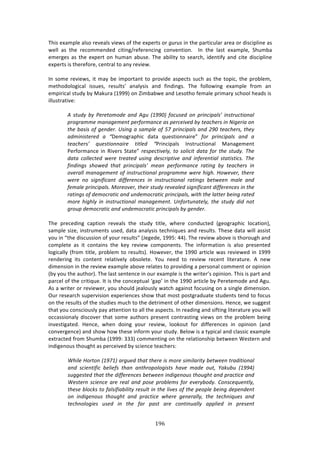 !B'"
"
JE74!%X:2P*%!:*4#!$%9%:*4!97%&4!#<!3E%!%XP%$34!#$!+6(6-!71!3E%!P:$37/,*:$!:$%:!#$!'74/7P*71%!:4!
&%**! :4! 3E%! $%/#22%1'%'! /7371+^$%<%$%1/71+! /#19%137#1>! ! ?1! 3E%! *:43! %X:2P*%[! CE,28:!
%2%$+%4!:4!3E%!%XP%$3!#1!E,2:1!:8,4%>!JE%!:87*73K!3#!4%:$/E[!7'%137<K!:1'!/73%!'74/7P*71%!
%XP%$34!74!3E%$%<#$%[!/%13$:*!3#!:1K!$%97%&>!
!
?1!4#2%!$%97%&4[!73!2:K!8%!72P#$3:13!3#!P$#97'%!:4P%/34!4,/E!:4!3E%!3#P7/[!3E%!P$#8*%2[!
2%3E#'#*#+7/:*! 744,%4[! $%4,*34R! :1:*K474! :1'! <71'71+4>! JE%! <#**#&71+! %X:2P*%! <$#2! :1!
%2P7$7/:*!43,'K!8K!Z:0,$:!i-===j!#1!n728:8&%!:1'!Q%4#3E#!<%2:*%!P$72:$K!4/E##*!E%:'4!74!
7**,43$:379%!
!
! A! -'6/N! DN! >)()'323/)! .*/! A+6! S%eebT! 43:6-)/! 3*! <(1*:1<.7-a! 1*-'(6:'13*.7!
<(3+(.22)!2.*.+)2)*'!<)(43(2.*:)!.-!<)(:)18)/!DN!').:,)(-!1*!d1+)(1.!3*!
',)!D.-1-!34!+)*/)(#!M-1*+!.!-.2<7)!34!"c!<(1*:1<.7-!.*/!$eb!').:,)(-F!',)N!
./21*1-')()/! .! pH%2#+$:PE7/! ':3:! T,%437#11:7$%h! 43(! <(1*:1<.7-! .*/! .!
').:,)(-a! Y6)-'13**.1()! '1'7)/! p)$71/7P:*4! ?143$,/37#1:*! Z:1:+%2%13!
)%$<#$2:1/%!71!D79%$4!C3:3%h!()-<):'18)7NF!'3!-371:1'!/.'.!43(!',)!-'6/N#!R,)!
/.'.! :377):')/! =)()! '().')/! 6-1*+! /)-:(1<'18)! .*/! 1*4)()*'1.7! -'.'1-'1:-#! R,)!
41*/1*+-! -,3=)/! ',.'! <(1*:1<.7-a! 2).*! <)(43(2.*:)! (.'1*+! DN! ').:,)(-! 1*!
38)(.77!2.*.+)2)*'!34!1*-'(6:'13*.7!<(3+(.22)!=)()!,1+,#!W3=)8)(F!',)()!
=)()! *3! -1+*141:.*'! /144)()*:)-! 1*! 1*-'(6:'13*.7! (.'1*+-! D)'=))*! 2.7)! .*/!
4)2.7)!<(1*:1<.7-#!Q3()38)(F!',)1(!-'6/N!()8).7)/!-1+*141:.*'!/144)()*:)-!1*!',)!
(.'1*+-!34!/)23:(.'1:!.*/!6*/)23:(.'1:!<(1*:1<.7-F!=1',!',)!7.'')(!D)1*+!(.')/!
23()! ,1+,7N! 1*! 1*-'(6:'13*.7! 2.*.+)2)*'#! M*43('6*.')7NF! ',)! -'6/N! /1/! *3'!
+(36<!/)23:(.'1:!.*/!6*/)23:(.'1:!<(1*:1<.7-!DN!+)*/)(#!
!
JE%! P$%/%'71+! /:P37#1! $%9%:*4! 3E%! 43,'K! 373*%[! &E%$%! /#1',/3%'! i+%#+$:PE7/! *#/:37#1j[!
4:2P*%!47e%[!7143$,2%134!,4%'[!':3:!:1:*K474!3%/E17T,%4!:1'!$%4,*34>!JE%4%!':3:!&7**!:44743!
K#,!71!f3E%!'74/,447#1!#<!K#,$!$%4,*34h!ib%+%'%[!-==I!GGj>!JE%!$%97%&!:8#9%!74!3E#$#,+E!:1'!
/#2P*%3%! :4! 73! /#13:714! 3E%! 0%K! $%97%&! /#2P#1%134>! JE%! 71<#$2:37#1! 74! :*4#! P$%4%13%'!
*#+7/:**K!i<$#2!373*%[!P$#8*%2!3#!$%4,*34j>!Y#&%9%$[!3E%!-==N!:$37/*%!&:4!$%97%&%'!71!-===!
$%1'%$71+! 734! /#13%13! $%*:379%*K! #84#*%3%>! d#,! 1%%'! 3#! $%97%&! $%/%13! *73%$:3,$%>! .! 1%&!
'72%147#1!71!3E%!$%97%&!%X:2P*%!:8#9%!$%*:3%4!3#!P$#97'71+!:!P%$4#1:*!/#22%13!#$!#P717#1!
i8K!K#,!3E%!:,3E#$j>!JE%!*:43!4%13%1/%!71!#,$!%X:2P*%!74!3E%!&$73%$R4!#P717#1>!JE74!74!P:$3!:1'!
P:$/%*!#<!3E%!/$737T,%>!?3!74!3E%!/#1/%P3,:*!a+:PR!71!3E%!-==N!:$37/*%!8K!)%$%3%2#'%!:1'!.+,>!
.4!:!&$73%$!#$!$%97%&%$[!K#,!4E#,*'!A%:*#,4*K!&:3/E!:+:7143!<#/,471+!#1!:!471+*%!'72%147#1>!
@,$!$%4%:$/E!4,P%$9747#1!%XP%$7%1/%4!4E#&!3E:3!2#43!P#43+$:',:3%!43,'%134!3%1'!3#!<#/,4!
#1!3E%!$%4,*34!#<!3E%!43,'7%4!2,/E!3#!3E%!'%3$72%13!#<!#3E%$!'72%147#14>!Y%1/%[!&%!4,++%43!
3E:3!K#,!/#14/7#,4*K!P:K!:33%137#1!3#!:**!3E%!:4P%/34>!?1!$%:'71+!:1'!47<371+!*73%$:3,$%!K#,!&7**!
#//:447#1:*K!'74/#9%$!3E:3!4#2%!:,3E#$4!P$%4%13!/#13$:4371+!97%&4!#1!3E%!P$#8*%2!8%71+!
719%437+:3%'>! Y%1/%[! &E%1! '#71+! K#,$! $%97%&[! *##0#,3! <#$! '7<<%$%1/%4! 71! #P717#1! i:1'!
/#19%$+%1/%j!:1'!4E#&!E#&!3E%4%!71<#$2!K#,$!43,'K>!O%*#&!74!:!3KP7/:*!:1'!/*:447/!%X:2P*%!
%X3$:/3%'!<$#2!CE,28:!i-===!BBBj!/#22%1371+!#1!3E%!$%*:37#14E7P!8%3&%%1!S%43%$1!:1'!
71'7+%1#,4!3E#,+E3!:4!P%$/%79%'!8K!4/7%1/%!3%:/E%$4!!
!
,17)!W3('3*!S%ec%T!.(+6)/!',.'!',)()!1-!23()!-1217.(1'N!D)'=))*!'(./1'13*.7!
.*/! -:1)*'141:! D)71)4-! ',.*! .*',(3<373+1-'-! ,.8)! 2./)! 36'F! G.K6D6! S%ee^T!
-6++)-')/!',.'!',)!/144)()*:)-!D)'=))*!1*/1+)*36-!',36+,'!.*/!<(.:'1:)!.*/!
)-')(*! -:1)*:)! .()! ().7! .*/! <3-)! <(3D7)2-! 43(! )8)(ND3/N#! C3*-:)Y6)*'7NF!
',)-)!D73:K-!'3!4.7-141.D171'N!()-67'!1*!',)!718)-!34!',)!<)3<7)!D)1*+!/)<)*/)*'!
3*! 1*/1+)*36-! ',36+,'! .*/! <(.:'1:)! =,)()! +)*)(.77NF! ',)! '):,*1Y6)-! .*/!
'):,*373+1)-! 6-)/! 1*! ',)! 4.(! <.-'! .()! :3*'1*6.77N! .<<71)/! 1*! <()-)*'!
 