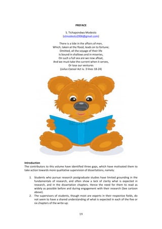 !B"
"
!
-.&(#)&!
!
C>!J7/E:P#1'&:!Z#'%43#!
i432#'%43#5NNLt+2:7*>/#2j!
!
JE%$%!74!:!37'%!71!3E%!:<<:7$4!#<!2%1[!
SE7/E[!3:0%1!:3!3E%!<*##'[!*%:'4!#1!3#!<#$3,1%m!
@2733%'[!:**!3E%!9#K:+%!#<!3E%7$!*7<%!
?4!8#,1'!71!4E:**#&4!:1'!71!274%$7%4[!
@1!4,/E!:!<,**!4%:!:$%!&%!1#&!:<*#:3[!
.1'!&%!2,43!3:0%!3E%!/,$$%13!&E%1!73!4%$9%4[!
@$!*#4%!#,$!9%13,$%4!
iX6716-!C.)-.(!./3!79>!B!*71%4!-(W5Gj!
!
!
!
3N=?ORXL=WON!
JE%!/#13$78,3#$4!3#!3E74!9#*,2%!E:9%!7'%137<7%'!3E$%%!+:P4[!&E7/E!E:9%!2#379:3%'!3E%2!3#!
3:0%!:/37#1!3#&:$'4!2#$%!T,:*73:379%!4,P%$9747#1!#<!'744%$3:37#14[!1:2%*K!!
!
-> C3,'%134!&E#!P,$4,%!$%4%:$/E!P#43+$:',:3%!43,'7%4!E:9%!*7273%'!+$#,1'71+!71!3E%!
<,1':2%13:*4! #<! $%4%:$/E[! :1'! #<3%1! 4E#&! :! *:/0! #<! /*:$73K! &E:3! 74! %XP%/3%'! 71!
$%4%:$/E[! :1'! 71! 3E%! '744%$3:37#1! /E:P3%$4>! Y%1/%! 3E%! 1%%'! <#$! 3E%2! 3#! $%:'! :4!
&7'%*K!:4!P#4478*%!8%<#$%!:1'!',$71+!%1+:+%2%13!&73E!3E%7$!$%4%:$/E!iC%%!/:$3##1!
:8#9%j>!
5> JE%!4,P%$974#$4!#<!43,'%134[!3E#,+E!2#43!:$%!%XP%$34!71!3E%7$!$%4P%/379%!<7%*'4[!'#!
1#3!4%%2!3#!E:9%!:!4E:$%'!,1'%$43:1'71+!#<!&E:3!74!%XP%/3%'!71!%:/E!#<!3E%!<79%!#$!
47X!/E:P3%$4!#<!3E%!&$73%W,P>!
 