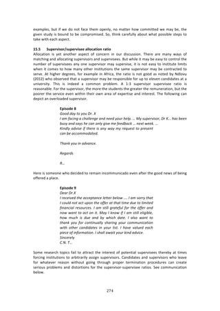 #(%"
"
%X:2P*%4[!8,3!7<!&%!'#!1#3!<:/%!3E%2!#P%1*K[!1#!2:33%$!E#&!/#22733%'!&%!2:K!8%[!3E%!
+79%1!43,'K!74!8#,1'!3#!8%!/#2P$#274%'>!C#[!3E710!/:$%<,**K!:8#,3!&E:3!P#4478*%!43%P4!3#!
3:0%!&73E!%:/E!:4P%/3>!
!
/@]@! +X<>?^WUO?fUX<>?^WU>>!;QQOL;=WON!?;=WO!
.**#/:37#1! 74! K%3! :1#3E%$! :4P%/3! #<! /#1/%$1! 71! #,$! '74/,447#1>! JE%$%! :$%! 2:1K! &:K4! #<!
2:3/E71+!:1'!:**#/:371+!4,P%$974#$4!:1'!4,P%$974%%4>!O,3!&E7*%!73!2:K!8%!%:4K!3#!/#13$#*!3E%!
1,28%$!#<!4,P%$974%%4!:1K!#1%!4,P%$974#$!2:K!4,P%$974%[!73!74!1#3!%:4K!3#!714373,3%!*72734!
&E%1!73!/#2%4!3#!E#&!2:1K!#3E%$!714373,37#14!3E%!4:2%!4,P%$974#$!2:K!8%!/#13$:/3%'!3#!
4%$9%>!.3!E7+E%$!'%+$%%4[!<#$!%X:2P*%!71!.<$7/:[!3E%!$:37#!74!1#3!+##'!:4!1#3%'!8K!_'*#9,!
i5N-5j!&E#!#84%$9%'!3E:3!:!4,P%$974#$!2:K!8%!$%4P#1478*%!<#$!,P!3#!%*%9%1!/:1'7':3%4!:3!:!
,179%$473K>! JE74! 74! 71'%%'! :! /#22#1! P$#8*%2>! .! -B! 4,P%$974#$! 4,P%$974%%! $:37#! 74!
$%:4#1:8*%>!"#$!3E%!4,P%$974#$[!3E%!2#$%!3E%!43,'%134!3E%!+$%:3%$!3E%!$%2,1%$:37#1[!8,3!3E%!
P##$%$!3E%!4%$97/%!%9%1!&73E71!3E%7$!#&1!:$%:!#<!%XP%$374%!:1'!713%$%43>!JE%!<#**#&71+!/:1!
'%P7/3!:1!#9%$*#:'%'!4,P%$974#$>!!
!
! ! &<WUOR>!G!
[33/!/.N!'3!N36!@(#!s!!
E!.2!4.:1*+!.!:,.77)*+)!.*/!*))/!N36(!,)7<#!r!QN!-6<)(81-3(F!@(!jr!,.-!D))*!
D6-N!.*/!-.N-!,)!:.*!3*7N!+18)!2)!4))/D.:K!r!*)O'!=))K#!r!
j1*/7N!./81-)!14!',)()!1-!.*N!=.N!2N!()Y6)-'!'3!<()-)*'!
:.*!D)!.::3223/.')/#!!
!
R,.*K!N36!1*!./8.*:)#!
!
9)+.(/-!
!
9r!
!
Y%$%!74!4#2%#1%!&E#!'%/7'%'!3#!$%2:71!71/#22,17/:'#!%9%1!:<3%$!3E%!+##'!1%&4!#<!8%71+!
#<<%$%'!:!P*:/%>!
!
! ! &<WUOR>!I!
@).(!@(#s!!
E!():)18)/!',)!.::)<'.*:)!7)'')(!D)73=!r#!E!.2!-3((N!',.'!
E!:367/!*3'!.:'!6<3*!',)!344)(!.'!',.'!'12)!/6)!'3!7121')/!
41*.*:1.7!()-36(:)-#!E!.2!-'177!+(.')467!43(!',)!344)(!.*/!
*3=!=.*'!'3!.:'!3*!1'#!Q.N!E!K*3=!14!E!.2!-'177!)71+1D7)F!
,3=! 26:,! 1-! /6)! .*/! DN! =,1:,! /.')#! E! .7-3! =.*'! '3!
',.*K! N36! 43(! :3*'1*6.77N! -,.(1*+! N36(! :3226*1:.'13*!
=1',! 3',)(! :.*/1/.')-! 1*! N36(! 71-'#! E! ,.8)! 8.76)/! ).:,!
<1):)!34!1*43(2.'13*#!E!-,.77!.=.1'!N36(!K1*/!./81:)#!
&1*:)()7N!
C#d#!Rr!
!
C#2%!$%4%:$/E!3#P7/4!<:7*!3#!:33$:/3!3E%!713%$%43!#<!P#3%137:*!4,P%$974%%4!3E%$%8K!:3!372%4!
<#$/71+!714373,37#14!3#!:$873$:$7*K!:447+1!4,P%$974#$4>!6:1'7':3%4!:1'!4,P%$974#$4!&E#!*%:9%!
<#$! &E:3%9%$! $%:4#1! &73E#,3! +#71+! 3E$#,+E! P$#P%$! 3%$271:37#1! P$#/%',$%4! /:1! /$%:3%!
4%$7#,4!P$#8*%24!:1'!'743#$37#14!<#$!3E%!4,P%$974#$W4,P%$974%%!$:37#4>!C%%!/#22,17/:37#1!
8%*#&>!
!
 