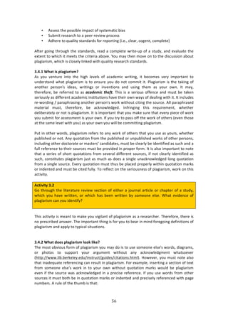 &'"
"
• .44%44!3E%!P#4478*%!72P:/3!#<!4K43%2:37/!87:4!
• C,8273!$%4%:$/E!3#!:!P%%$W$%97%&!P$#/%44!
• .'E%$%!3#!T,:*73K!43:1':$'4!<#$!$%P#$371+!i7>%>[!/*%:$[!/#+%13[!/#2P*%3%j!
.<3%$!+#71+!3E$#,+E!3E%!43:1':$'4[!$%:'!:!/#2P*%3%!&$73%W,P!#<!:!43,'K[!:1'!%9:*,:3%!3E%!
%X3%13!3#!&E7/E!73!2%%34!3E%!/$73%$7:!:8#9%>!d#,!2:K!3E%1!2#9%!#1!3#!3E%!'74/,447#1!:8#,3!
P*:+7:$742[!&E7/E!74!/*#4%*K!*710%'!&73E!T,:*73K!$%4%:$/E!43:1':$'4>!
!
6]8]/!H:;=!WU!<Q;SW;?WUTe!
.4! K#,! 9%13,$%! 713#! 3E%! E7+E! *%9%*4! #<! :/:'%27/! &$7371+[! 73! 8%/#2%4! 9%$K! 72P#$3:13! 3#!
,1'%$43:1'!&E:3!P*:+7:$742!74!3#!%14,$%!K#,!'#!1#3!/#2273!73>!)*:+7:$742!74!3E%!3:071+!#<!
:1#3E%$! P%$4#1s4! 7'%:4[! &$7371+4! #$! 719%137#14! :1'! ,471+! 3E%2! :4! K#,$! #&1>! ?3! 2:K[!
3E%$%<#$%[! 8%! $%<%$$%'! 3#! :4!%1%6#8&1) /4#R/>! JE74! 74! :! 4%$7#,4! #<<%1/%! :1'! 2,43! 8%! 3:0%1!
4%$7#,4*K!:4!'7<<%$%13!:/:'%27/!714373,37#14!E:9%!3E%7$!#&1!&:K4!#<!'%:*71+!&73E!73>!?3!71/*,'%4!
$%W&#$'71+!^!P:$:PE$:471+!:1#3E%$!P%$4#1s4!&#$0!&73E#,3!/7371+!3E%!4#,$/%>!.**!P:$:PE$:4%'!
2:3%$7:*! 2,43[! 3E%$%<#$%[! 8%! :/01#&*%'+%'>! ?1<$71+71+! 3E74! $%T,7$%2%13[! &E%3E%$!
'%*78%$:3%*K!#$!1#3!74!P*:+7:$742>!?3!74!72P#$3:13!3E:3!K#,!2:0%!4,$%!3E:3!%9%$K!P7%/%!#<!&#$0!
K#,!4,8273!<#$!:44%442%13!74!K#,$!#&1>!?<!K#,!3$K!3#!P:44!#<<!3E%!&#$0!#<!#3E%$4!i%9%1!3E#4%!
:3!3E%!4:2%!*%9%*!&73E!K#,j!:4!K#,$!#&1!K#,!&7**!8%!/#2273371+!P*:+7:$742>!!
!
),3!71!#3E%$!&#$'4[!P*:+7:$742!$%<%$4!3#!:1K!&#$0!#<!#3E%$4!3E:3!K#,!,4%!:4!K#,$4[!&E%3E%$!
P,8*74E%'!#$!1#3>!.1K!T,#3:37#1!<$#2!3E%!P,8*74E%'!#$!,1P,8*74E%'!&#$04!#<!#3E%$!P%$4#14[!
71/*,'71+!#3E%$!'#/3#$:3%!#$!2:43%$4R!/:1'7':3%4[!2,43!8%!/*%:$*K!8%!7'%137<7%'!:4!4,/E!:1'!:!
<,**!$%<%$%1/%!3#!3E%7$!4#,$/%4!2,43!8%!P$#97'%'!71!P$#P%$!<#$2>!?3!74!:*4#!72P#$3:13!3#!1#3%!
3E:3!:!4%$7%4!#<!4E#$3!T,#3:37#14!<$#2!4%9%$:*!'7<<%$%13!4#,$/%4[!7<!1#3!/*%:$*K!7'%137<7%'!:4!
4,/E[!/#14373,3%4!P*:+7:$742!A,43!:4!2,/E!:4!'#%4!:!471+*%!,1:/01#&*%'+%'!*#1+!T,#3:37#1!
<$#2!:!471+*%!4#,$/%>!F9%$K!T,#3:37#1!2,43!3E,4!8%!P*:/%'!P$#P%$*K!&73E71!T,#3:37#1!2:$04!
#$!71'%13%'!:1'!2,43!8%!/73%'!<,**K>!J#!$%<*%/3!#1!3E%!4%$7#,41%44!#<!P*:+7:$742[!&#$0!#1!3E74!
:/37973K>!
!
#L=W^W=V!6]4!
]#!3E$#,+E!3E%!*73%$:3,$%!$%97%&!4%/37#1!#<!%73E%$!:!A#,$1:*!:$37/*%!#$!/E:P3%$!#<!:!43,'K[!
&E7/E! K#,! E:9%! &$733%1[! #$! &E7/E! E:4! 8%%1! &$733%1! 8K! 4#2%#1%! %*4%>! SE:3! %97'%1/%! #<!
P*:+7:$742!/:1!K#,!7'%137<KU!
!
!
JE74!:/37973K!74!2%:13!3#!2:0%!K#,!97+7*:13!#<!P*:+7:$742!:4!:!$%4%:$/E%$>!JE%$%<#$%[!3E%$%!74!
1#!P$%4/$78%'!:14&%$>!JE%!72P#$3:13!3E71+!74!<#$!K#,!3#!8%:$!71!271'!<#$%+#71+!'%<71737#14!#<!
P*:+7:$742!:1'!:PP*K!3#!3KP7/:*!473,:37#14>!
!
!
6]8]4!H:;=!RO>U!<Q;SW;?WUT!QOOM!QWM>e!!
JE%!2#43!#897#,4!<#$2!#<!P*:+7:$742!K#,!2:K!'#!74!3#!,4%!4#2%#1%!%*4%s4!&#$'4[!'7:+$:24[!
#$! PE#3#4! 3#! 4,PP#$3! K#,$! :$+,2%13! &73E#,3! :1K! :/01#&*%'+2%13! &E:34#%9%$!
iE33P^^&&&>*78>8%$0%*%K>%',^7143$,/3^+,7'%4^/73:37#14>E32*j>!Y#&%9%$[!K#,!2,43!1#3%!:*4#!
3E:3!71:'%T,:3%!$%<%$%1/71+!/:1!$%4,*3!71!P*:+7:$742>!"#$!%X:2P*%[!714%$371+!:!4%/37#1!#<!3%X3!
<$#2! 4#2%#1%! %*4%s4! &#$0! 71! 3#! K#,$! #&1! &73E#,3! T,#3:37#1! 2:$04! &#,*'! 8%! P*:+7:$742!
%9%1!7<!3E%!4#,$/%!&:4!:/01#&*%'+%'!71!:!P$%/74%!$%<%$%1/%>!?<!K#,!,4%!&#$'4!<$#2!#3E%$!
4#,$/%4!73!2,43!8#3E!8%!71!T,#3:37#1!2:$04!#$!71'%13%'!:1'!P$%/74%*K!$%<%$%1/%'!&73E!P:+%!
1,28%$4>!.!$,*%!#<!3E%!3E,28!74!3E:3!
!
 