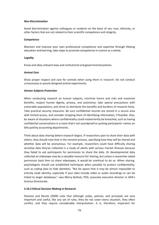 (G"
"
Z+'a-&.1"&8&'%/&+')
.9#7'!'74/$7271:37#1!:+:7143!/#**%:+,%4!#$!43,'%134!#1!3E%!8:474!#<!4%X[!$:/%[!%3E17/73K[!#$!
#3E%$!<:/3#$4!3E:3!:$%!1#3!$%*:3%'!3#!3E%7$!4/7%137<7/!/#2P%3%1/%!:1'!713%+$73K>!
A+8$#/#'1#)
Z:713:71! :1'! 72P$#9%! K#,$! #&1! P$#<%447#1:*! /#2P%3%1/%! :1'! %XP%$374%! 3E$#,+E! *7<%*#1+!
%',/:37#1!:1'!*%:$171+m!3:0%!43%P4!3#!P$#2#3%!/#2P%3%1/%!71!4/7%1/%!:4!:!&E#*%>!
d#(%9&/:)
c1#&!:1'!#8%K!$%*%9:13!*:&4!:1'!714373,37#1:*!:1'!+#9%$12%13:*!P#*7/7%4>!
0'&8%9)A%"#)
CE#&! P$#P%$! $%4P%/3! :1'! /:$%! <#$! :172:*4! &E%1! ,471+! 3E%2! 71! $%4%:$/E>! H#! 1#3! /#1',/3!
,11%/%44:$K!#$!P##$*K!'%47+1%'!:172:*!%XP%$72%134>!
i,8%')?,S;#1/.)!"+/#1/&+')
SE%1! /#1',/371+! $%4%:$/E! #1! E,2:1! 4,8A%/34[! 271727e%! E:$24! :1'! $7404! :1'! 2:X727e%!
8%1%<734m! $%4P%/3! E,2:1! '7+173K[! P$79:/K[! :1'! :,3#1#2Km! 3:0%! 4P%/7:*! P$%/:,37#14! &73E!
9,*1%$:8*%!P#P,*:37#14m!:1'!43$79%!3#!'743$78,3%!3E%!8%1%<734!:1'!8,$'%14!#<!$%4%:$/E!<:7$*K>!
J:0%!P$:/37/:*!4%/,$73K!2%:4,$%4>!O%!4,$%!/#1<7'%137:*!$%/#$'4!:$%!43#$%'!71!:!4%/,$%!:$%:!
&73E!*7273%'!://%44[!:1'!/#147'%$!43$7PP71+!3E%2!#<!7'%137<K71+!71<#$2:37#1[!7<!<%:478*%>!.*4#[!
8%!:&:$%!#<!473,:37#14!&E%$%!/#1<7'%137:*73K!/#,*'!71:'9%$3%13*K!8%!8$%:/E%'[!4,/E!:4!E:971+!
/#1<7'%137:*!/#19%$4:37#14!71!:!$##2!3E:3s4!1#3!4#,1'P$##<!#$!P,3371+!P:$37/7P:134s!1:2%4!#1!
87**4!P:7'!8K!://#,1371+!'%P:$32%134>!
JE710!:8#,3!':3:!4E:$71+!8%<#$%!$%4%:$/E!8%+714>!?<!$%4%:$/E%$4!P*:1!3#!4E:$%!3E%7$!':3:!&73E!
#3E%$4[!3E%K!4E#,*'!1#3%!3E:3!71!3E%!/#14%13!P$#/%44[!4P%/7<K71+!E#&!3E%K!&7**!8%!4E:$%'!:1'!
&E%3E%$! ':3:! &7**! 8%! :1#1K2#,4>! "#$! %X:2P*%[! $%4%:$/E%$4! /#,*'! E:9%! '7<<7/,*3K! 4E:$71+!
4%147379%!':3:!3E%Ks9%!/#**%/3%'!71!:!43,'K!#<!:',*34!&73E!4%$7#,4!2%13:*!7**1%44%4!8%/:,4%!
3E%K! <:7*%'! 3#! :40! P:$37/7P:134! <#$! P%$27447#1! 3#! 4E:$%! 3E%! ':3:>! @$! '%9%*#P2%13:*! ':3:!
/#**%/3%'!#1!97'%#3:P%!2:K!8%!:!9:*,:8*%!$%4#,$/%!<#$!4E:$71+[!8,3!,1*%44!:!$%4%:$/E%$!:40%'!
P%$27447#1!8:/0!3E%1!3#!4E:$%!97'%#3:P%4[!73!&#,*'!8%!,1%3E7/:*!3#!'#!4#>!SE%1!4E:$71+[!
P4K/E#*#+7434! 4E#,*'! ,4%! %43:8*74E%'! 3%/E17T,%4! &E%1! P#4478*%! 3#! P$#3%/3! /#1<7'%137:*73K[!
4,/E!:4!/#'71+!':3:!3#!E7'%!7'%13737%4>!vO,3!8%!:&:$%!3E:3!73!2:K!8%!:*2#43!72P#4478*%!3#!
%137$%*K!/*#:0!7'%1373K[!%4P%/7:**K!7<!K#,$!':3:!71/*,'%!97'%#!#$!:,'7#!$%/#$'71+4!#$!/:1!8%!
*710%'!3#!*:$+%$!':3:8:4%4[v!4:K4!Z%$$K!O,**#/0[!)EH[!:44#/7:3%!%X%/,379%!'7$%/3#$!71!.).s4!
C/7%1/%!H7$%/3#$:3%>!
6]/J]4!&=:WL;Q!1>LWUWON!2;MWNS!WN!.>U>;?L:!
CE:2##! :1'! D%4170! i5NN=j! 1#3%! 3E:3! :*3E#,+E! /#'%4[! P#*7/7%4[! :1'! P$71/7P:*4! :$%! 9%$K!
72P#$3:13! :1'! ,4%<,*[! *70%! :1K! 4%3! #<! $,*%4[! 3E%K! '#! 1#3! /#9%$! %9%$K! 473,:37#1[! 3E%K! #<3%1!
/#1<*7/3[! :1'! 3E%K! $%T,7$%! /#147'%$:8*%! 713%$P$%3:37#1>! ?3! 74[! 3E%$%<#$%[! 72P#$3:13! <#$!
 