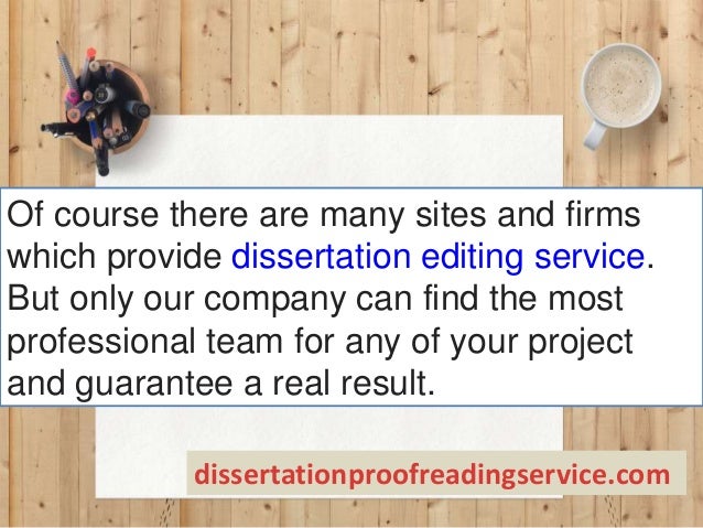 Dissertation proofreading service techniques
