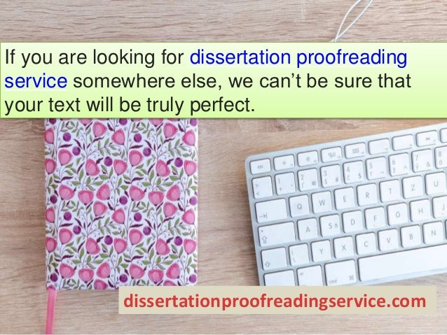 Dissertation proofreading service techniques