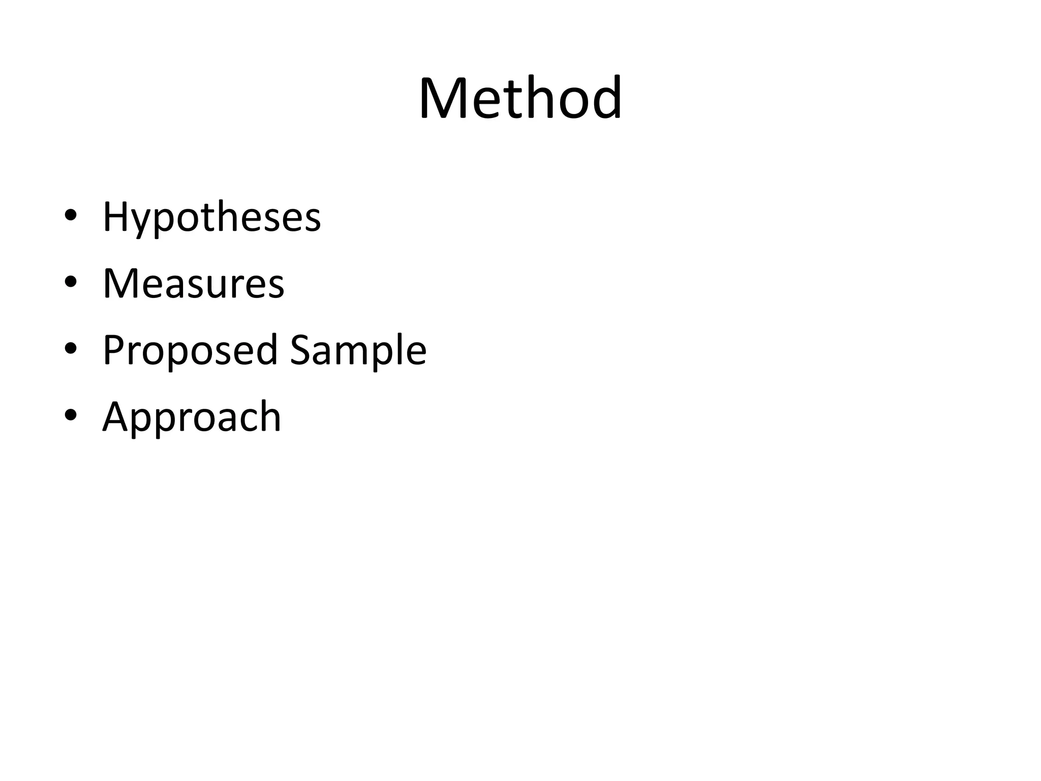 METHOD