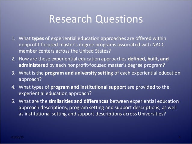 Dissertation final proposal