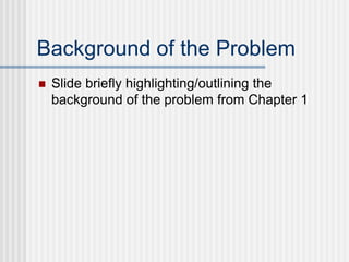 Dissertation Proposal Meeting Template.ppt