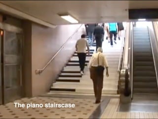 The piano stairscase
 