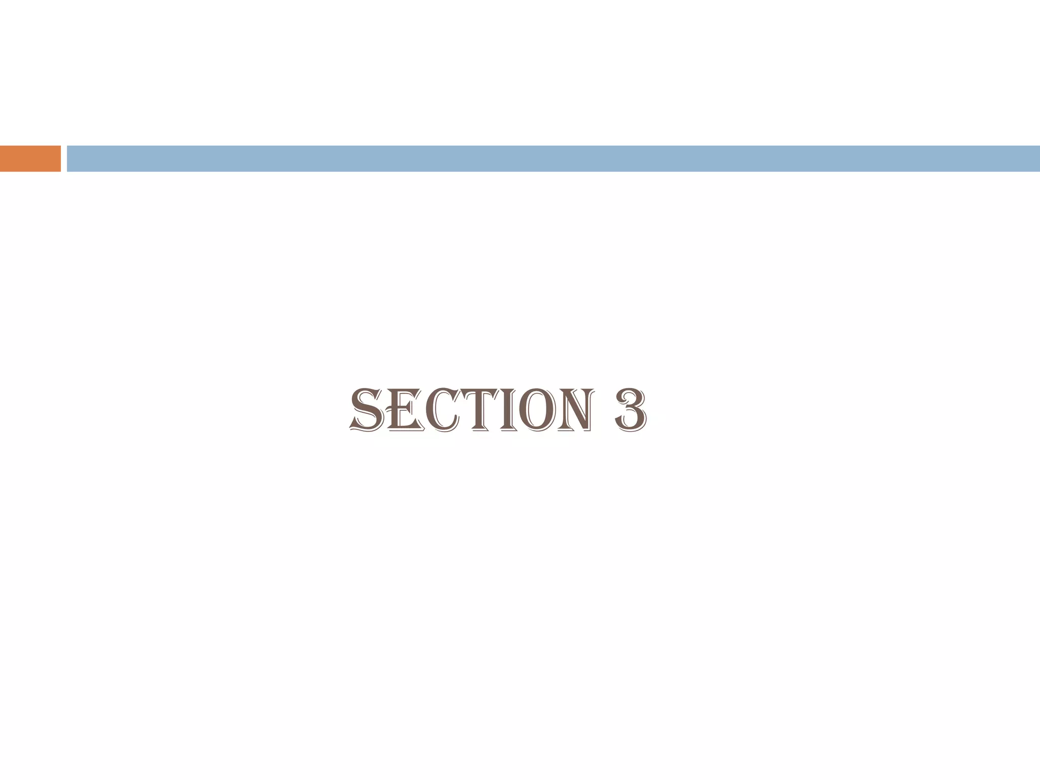                  SECTION 3