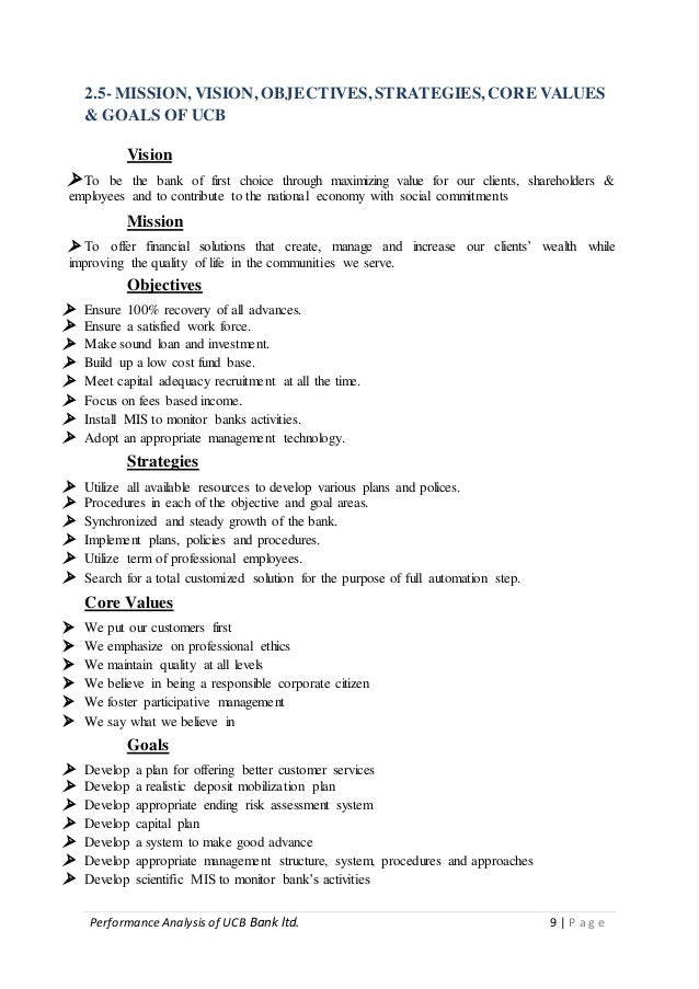 Dissertation on bank