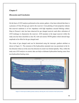 Avo Attributes AVO attribute analysis for the identification of gas bearing sands | PDF