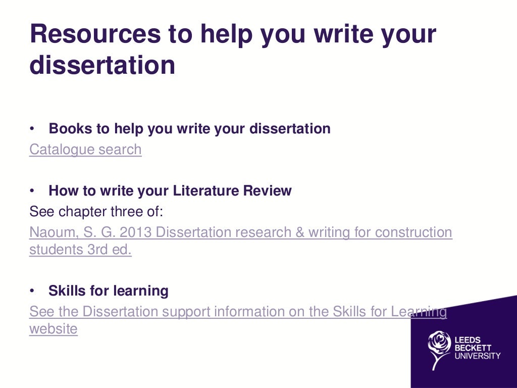 Dissertation skills picture