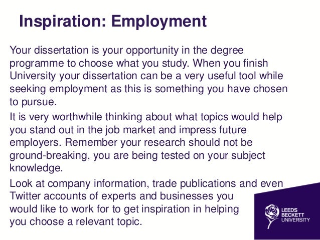 Dissertation study skills