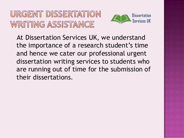 Dissertation services in uk online