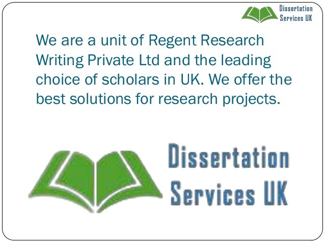 Dissertation services in uk