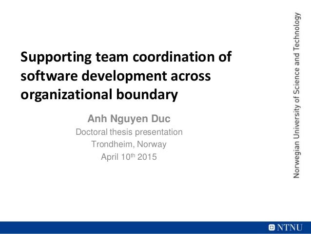 Phd thesis on organizational development