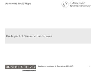 The Impact of Semantic Handshakes 