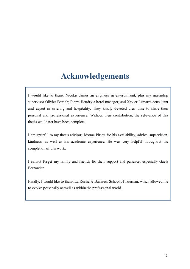 Phd thesis on sustainable tourism