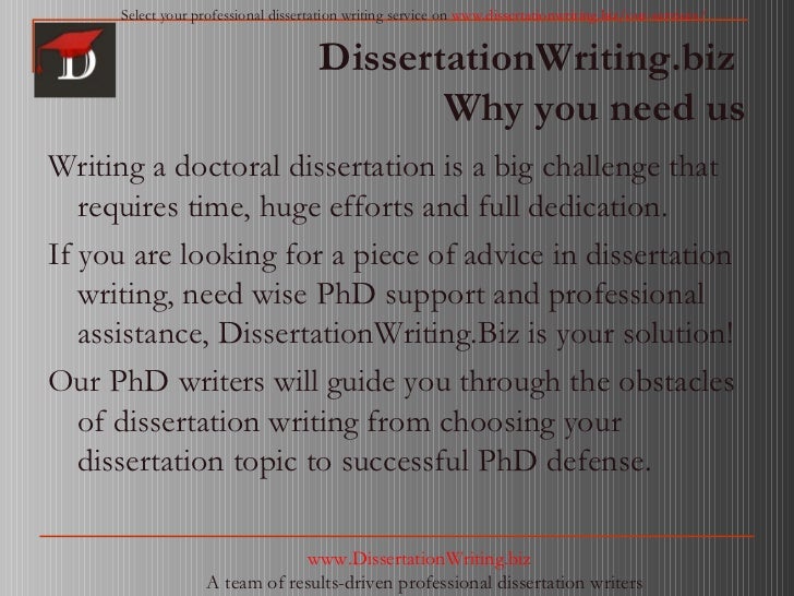 Dissertation checking service