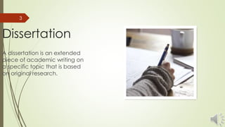 Dissertation Writing Tips | PPTX