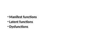 DISS - STRUCTURAL-FUNCTIONALISM - SENIOR HIGH SCHOOL | PPTX