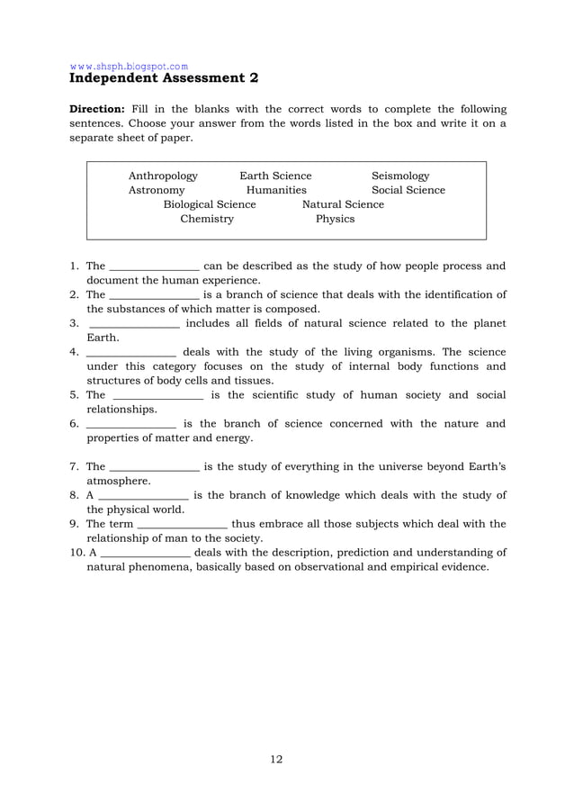 DISS_mod1_Introduction to Social Sciences with Natural Sciences and ...