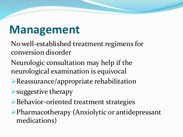 acute conversion reaction