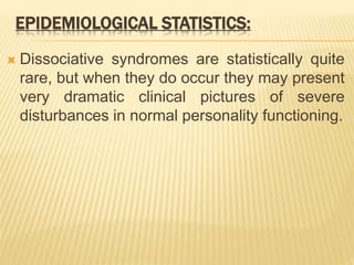 Dissociative disorders and management neha.pptx