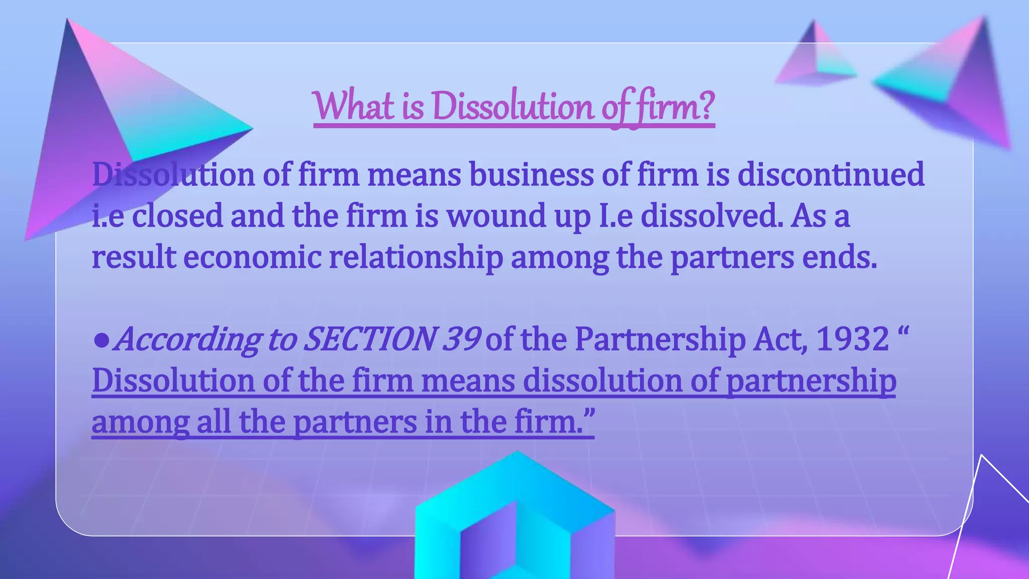 Dissolution pptx