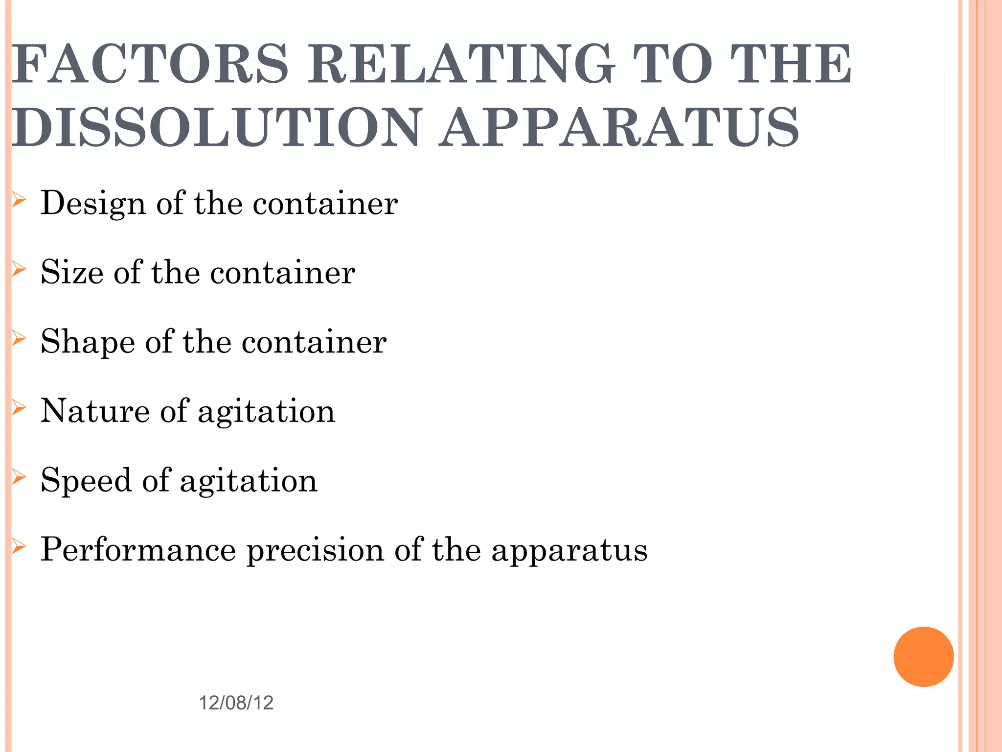 Dissolution testing | PPT