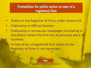 Rights to personal profits earned after dissolution:[S50]