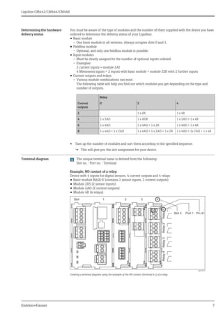 Dissolved Oxygen Transmitter-Liquiline CM442/CM444/CM448 | PDF