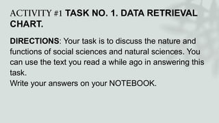 DISS Q1 WK1 ACTIVITY 1 Disciplines and Ideas in the Social Science | PDF