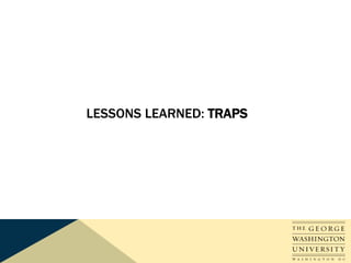 Managing Higher Education Web Development: Traps and Tips