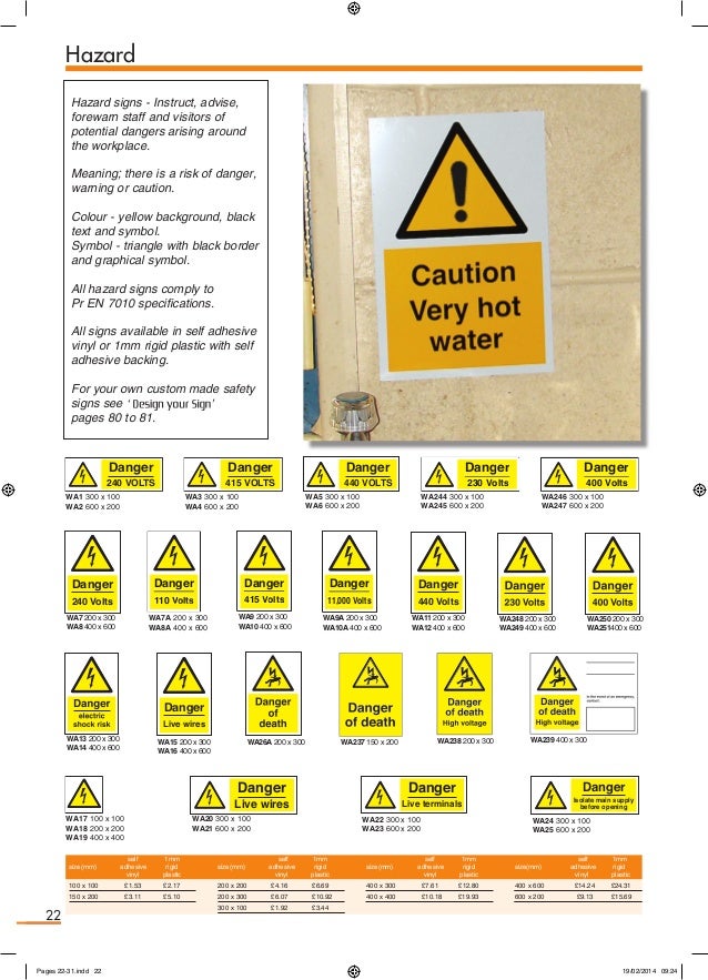HI VIS CLOTHING MUST BE WORN SAFETY STICKER RIGID MA324 INDOOR OUTDOOR SIGN