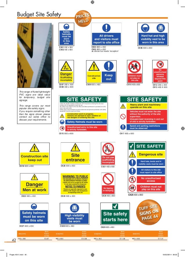 HI VIS CLOTHING MUST BE WORN SAFETY STICKER RIGID MA324 INDOOR OUTDOOR SIGN