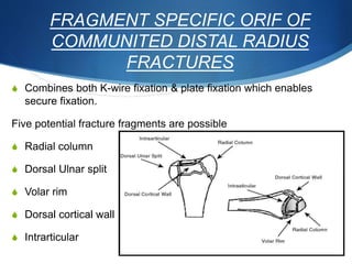 Distal end of radius fractures dr.harish | PPTX