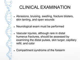 Tfdh Distal humerus fracture and elbow dislocation by dr ashutosh | PPTX