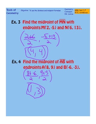Distance and Midpoint Formulas Concepts.pdf